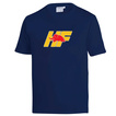 Sparco Lancia Yellow HF T-shirt Navy Blue