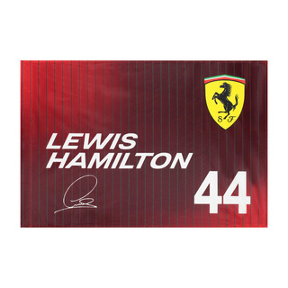 2025 Scuderia Ferrari F1 Collection Lewis Hamilton Flag