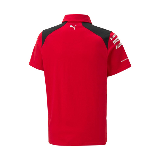  Ferrari Italy F1 Kids Team Polo Shirt red