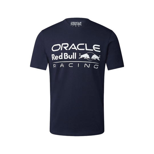  Mens T-Shirt Large Logo navy Red Bull Racing