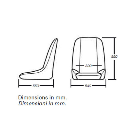 Asiento OMP SILVERSTONE