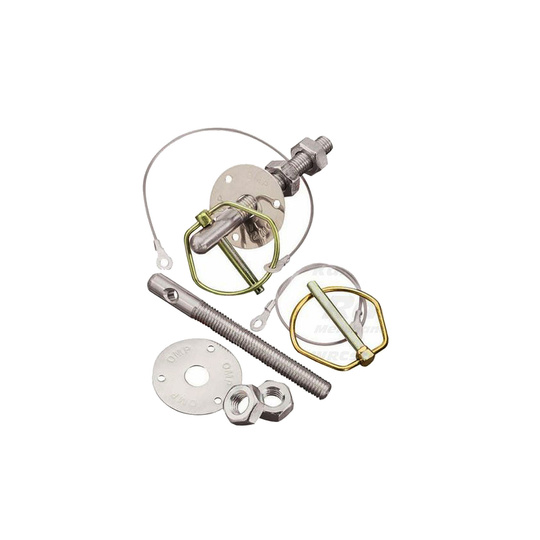 OMP Italy EB489 Bonnet Pins Stainless steel - aluminium