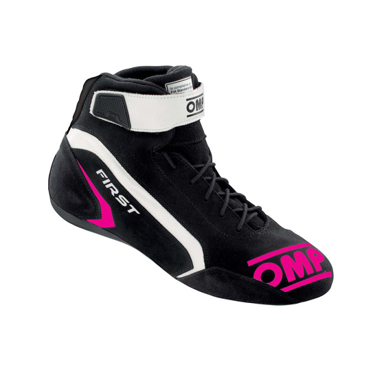 Chaussures OMP First MY21 noires/roses (FIA)
