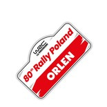 2024 Rally Poland WRC official sticker large