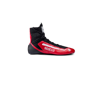 Sparco Italy X-LIGHT+ Racing Shoes Black/Red (FIA)