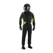 Sparco Sprint MY22 Race Suit Black/Green (FIA)
