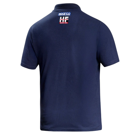 Sparco Lancia HF Squadra Corse Lunetta Polo Shirt Navy Blue