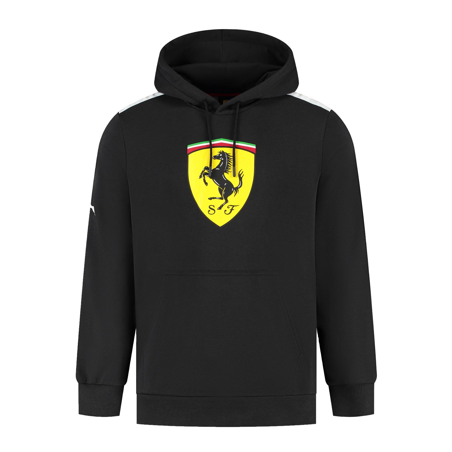 2025 Scuderia Ferrari F1 Men's Shield Hoodie Black