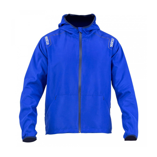 Sparco Italy Mens WILSON Rain Jacket Blue
