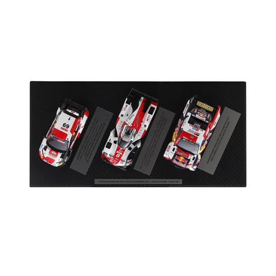 Toyota Gazoo Racing 2023 Champions Models Set