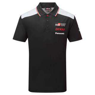 Toyota Gazoo Japan Men's Team Polo Shirt Black