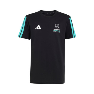 T-shirt Mercedes AMG F1 DNA Logo 2026 enfant noir