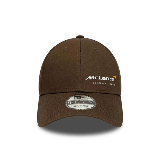 2025 McLaren F1 UK Mens Essentials baseball cap brown