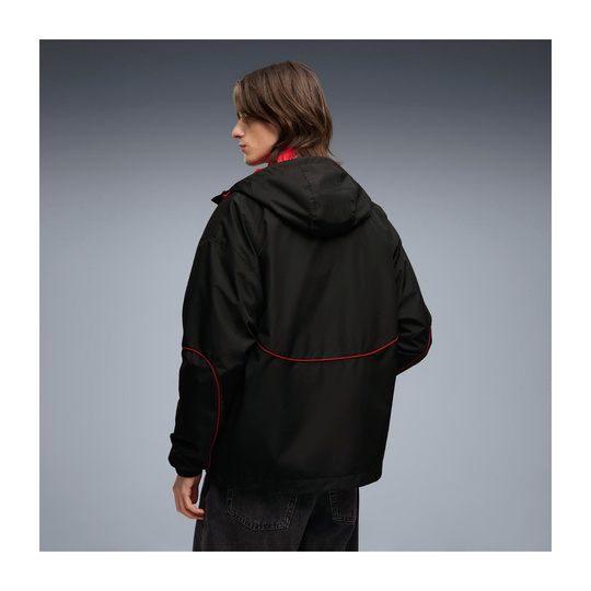 Veste imperméable Scuderia Ferrari F1 Rain 2026 noire