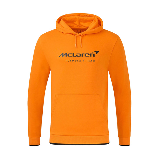 2025 McLaren F1 UK Mens Essentials Hoodie orange