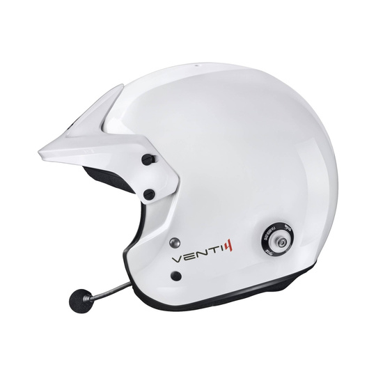 Stilo Venti4 Trophy Plus Composite Rally Helmet White (FIA)