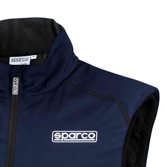 Chaleco impermeable Sparco Wind MY22 azul marino