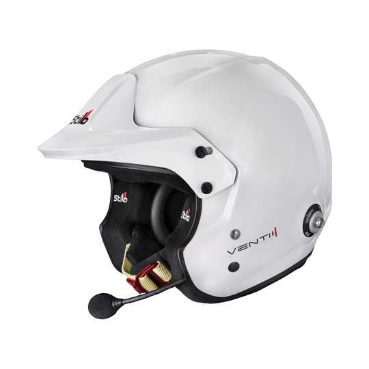 Casque Stilo Venti4 Trophy Plus Composite Rally blanc (FIA)