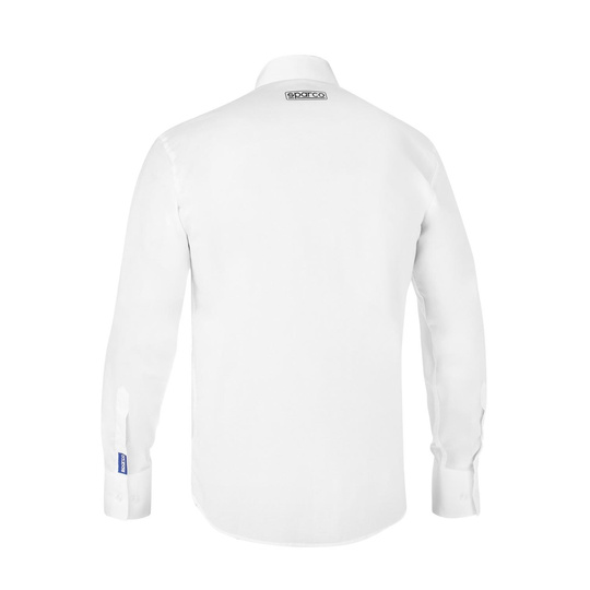 Camisa manga larga Team Sparco MY24 blanco