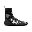 Chaussures Sparco X-Light+ noires/blanches (FIA)