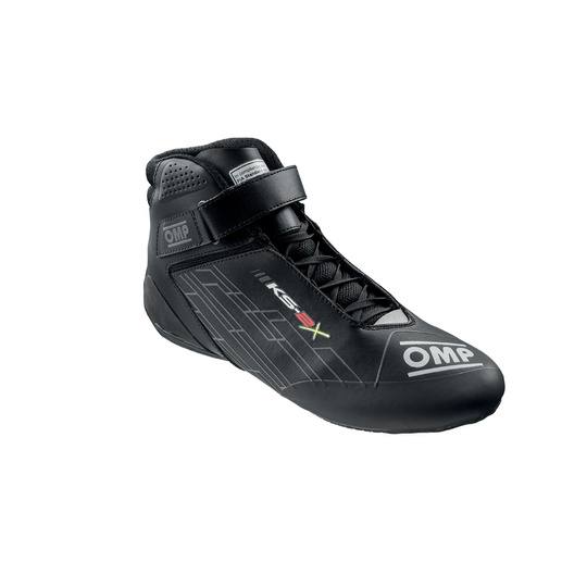 OMP KS-2X Kids Racing Shoes Black (FIA)