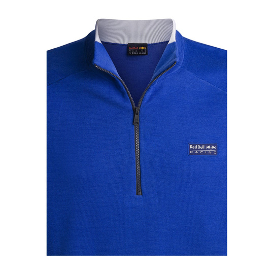 2024 Red Bull Racing Mens Knitted Half Zip Sweatshirt