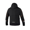 Sparco Italy TECH Mens softshell jacket black-orange