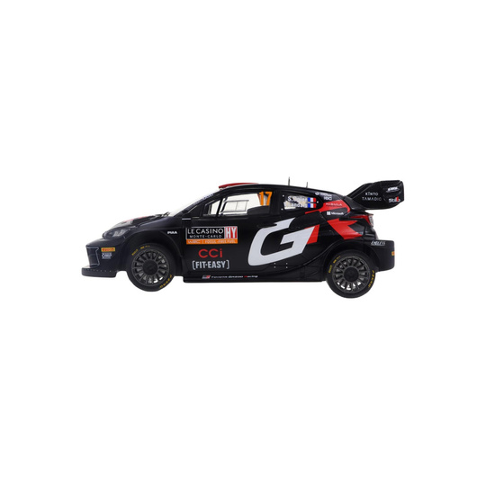 Coche a escala Toyota Gazoo Racing 1:43 GR Yaris Rally1 Monte Carlo