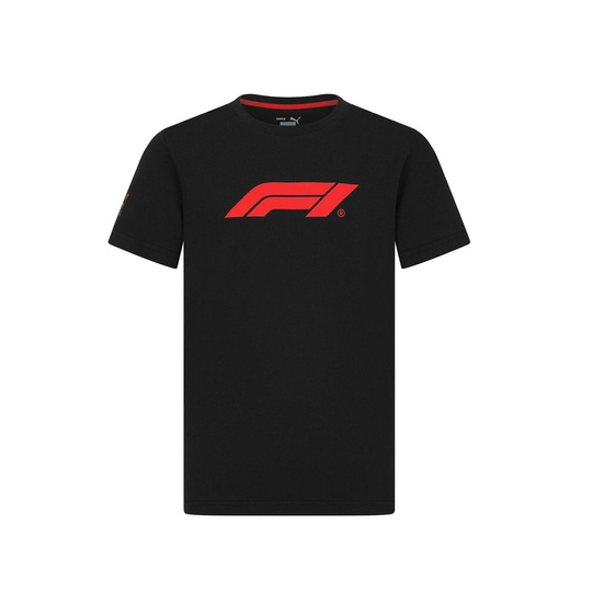 2025 Formula 1 Children's Black T-shirt with Logo