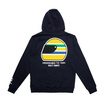 2026 Ayrton Senna Collection Ayrton Senna Helmet Zip Hoodie