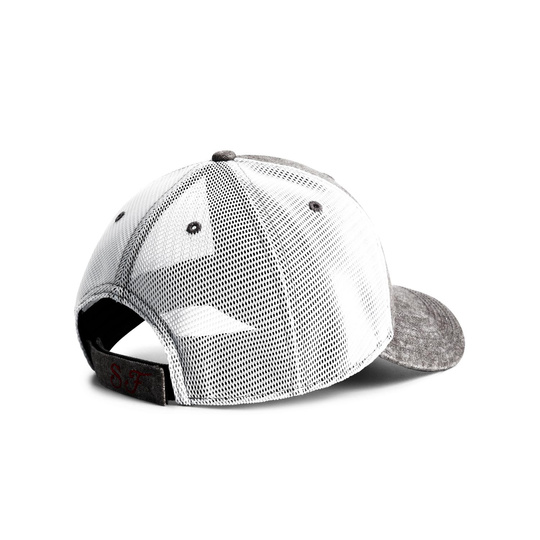 2025 Scuderia Ferrari F1 Men's Trucker Baseball Cap Grey