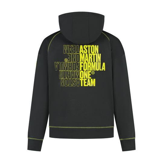 Sudadera con capucha Aston Martin F1 Hoody FW negra