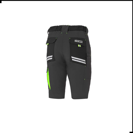 Sparco Light Tech Shorts Grey/Green