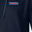 Sweat à capuche Sparco Stripe Martini Racing noir