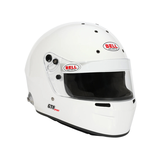 Casco Bell GT6 Sport HANS blanco (FIA)
