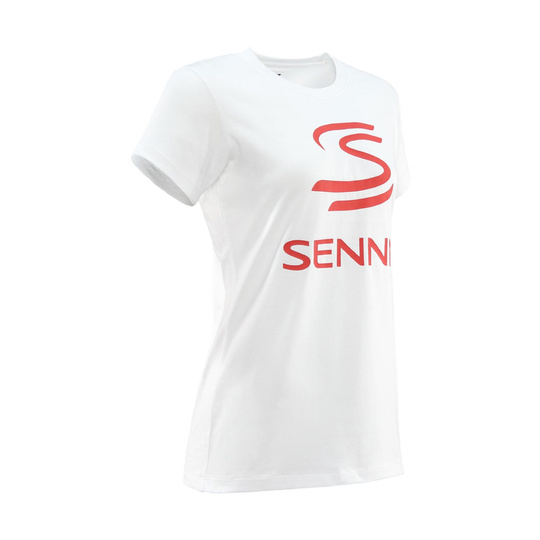 2025 Ayrton Senna F1 Collection Ladies Legacy Logo T-Shirt