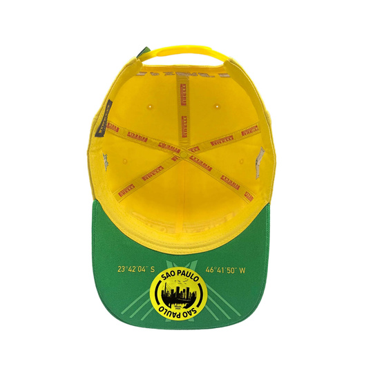 2025 Pirelli F1 Mens Podium Brazil Baseball Cap