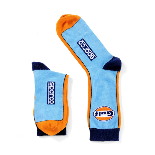 Sparco Italy Icon Design Gulf socks