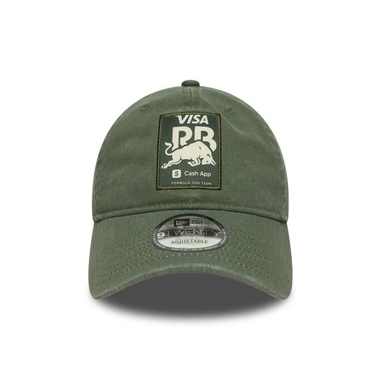 2025 Visa CashApp RB F1 Mens Washed baseball cap green