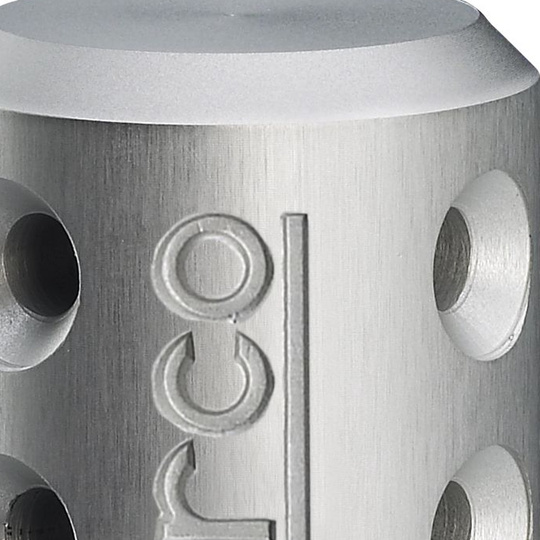 Pomo de cambio Sparco PIUMA plateado