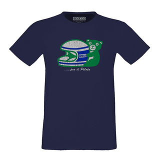 Men's Sparco PILOTA navy t-shirt