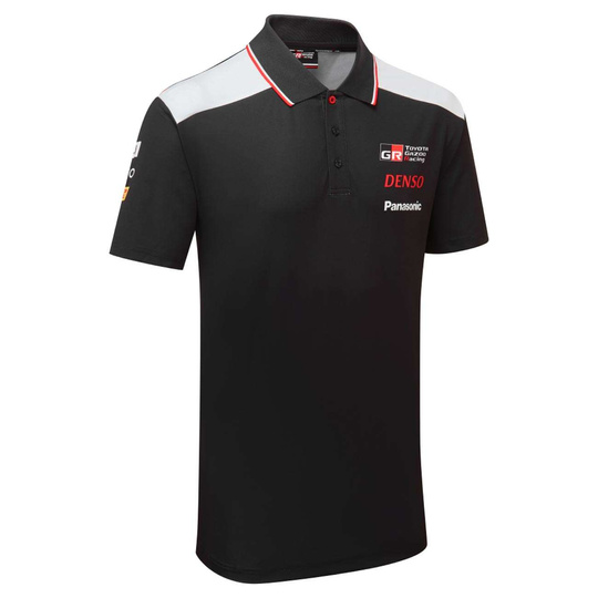 Toyota Gazoo Japan Men's Team Polo Shirt Black
