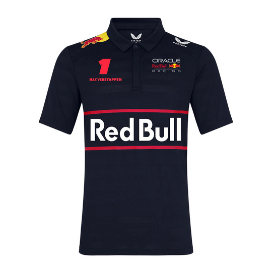 2025 Red Bull Racing F1 Mens Verstappen Team polo shirt