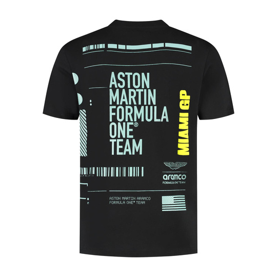 2025 Aston Martin Aramco F1 Men's GP Miami T-Shirt