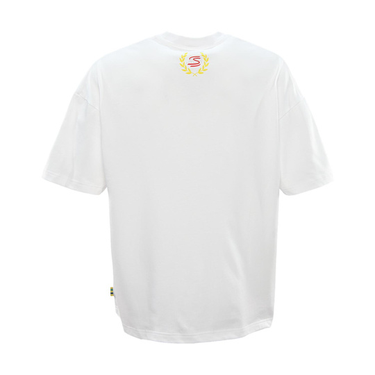 2025 Ayrton Senna F1 Collection Mens Double S Oversize T-Shirt