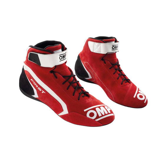 OMP First MY21 Racing Shoes Red (FIA)