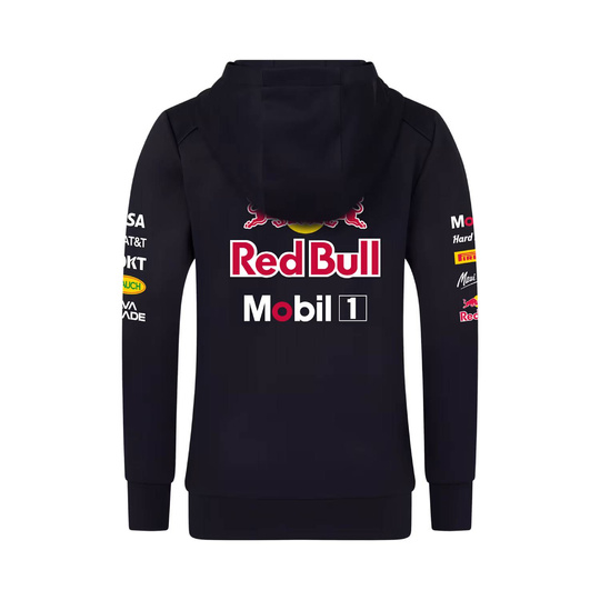 Sudadera con capucha Team Zip Red Bull Racing 2026para niños