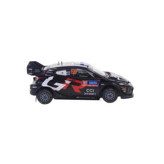 Toyota Gazoo Racing 1:43 GR Yaris K. Rovanpera Rally Sweden Model Car