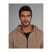 Dakar Rally Mens DKR ZIP H24 Hoodie sand