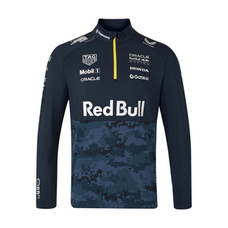 2025 Red Bull Racing F1 Mens 1/4 Zip Hypebeast Sweatshirt